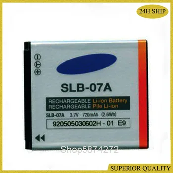 10buc 720mAh SLB-07A SLB07A SLB 07A CameraBattery Pentru SAMSUNG PL150 ST50 ST500 ST550 ST600 TL90 TL100 TL205 TL210 Baterie