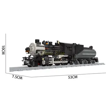 CN 5700 Urmări Traficul Retro cu Abur de cale Ferată de Tren 59003 Model Blocuri de Simulare Locomotiva Caramida Copii Jucarii Cadou