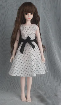 1/4 scară nud BJD fată cu fața în sus SD Comun papusa Rășină figura model de jucărie cadou,set complet BJD inclusiv pantofi, peruca, rochie D2164