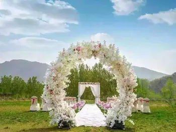 100 CM lungime Buchet Artificial Simulare Floare de Cires Flori Albe Și Roz Disponibil Pentru Acasă Petrecerea de Nunta de Decorare Suppl