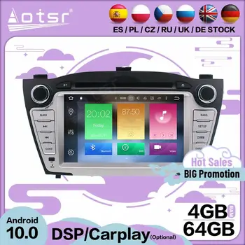 2 Din Carplay Android Stereo Multimedia Pentru Hyundai IX35 TUCSON 2009 2010 2011 2012 2013 GPS Audio Receptor Radio Unitate