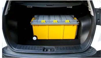 2018 portbagaj cutie de Depozitare Separată de proiectare containere de depozitare Masina montat consumabile mutarea cutii cu rod și scripete pentru călătorie