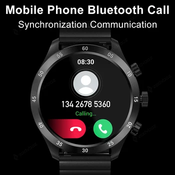 2022 Nou Ceas Inteligent Bărbați Bluetooth Apel Personalizate Dial Ecran Tactil Complet Rezistent La Apa Smartwatch Sport Fitness Tracker Ceas Pentru Bărbați