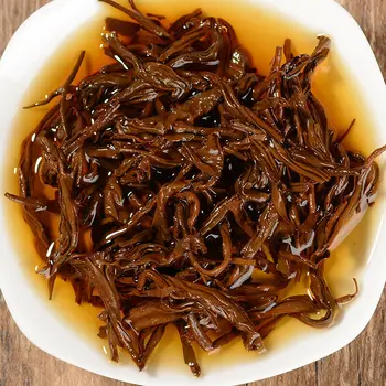 250g Dian Hong Ceai Yunnan Aur Muguri de Frunze Vrac Negruceai Fier de Conserve de Ceai Cadou