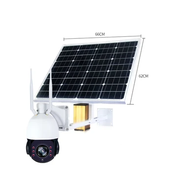 Anspo Energie Solară Panou Camera IP Wifi HD 1080P 3G SIM 4G PTZ Solare aparat de Fotografiat în aer liber Optice Dome CCTV Video de la camerele de Securitate