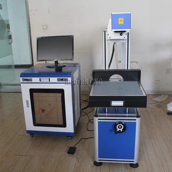 China Fabrica de Co2 mașină de marcare cu laser 3d laser marker jinan 80w cu laser masina de gravat