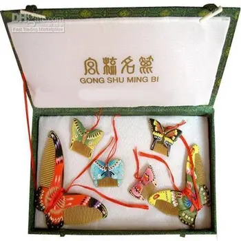 Din lemn Colorat fluture-ac189-2 Clasic!tradiția chineză cadou meșteșuguri de colectare
