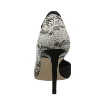 FSJ Moda Gri Leopard D ' Orsay a Subliniat Toe din Piele Doamnelor Tocuri inalte Subtiri Slip-On Rochie Casual Pantofi pentru Femeie Leopardo Mujer 4-16