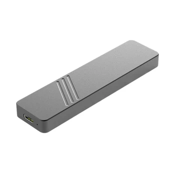Hard Disk Reader Tip C 3.1 M. 2 NVME SSD SATA UASP 6Gbps SATA, PCIe M-Cheia(B+M Cheie) Cutie de Aluminiu pentru Ferestre Mac