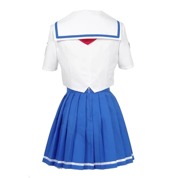 High-Q Unisex Anime Cosplay Liceu Flota de zi cu Zi Școală Uniformă de marinar marinar Costume Cosplay Jacheta haine Seturi