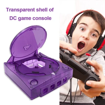 Joc Consola Anti-Zero Capac Accesorii pentru SEGA Dreamcast DC Caz de Protecție Translucid Înlocui Scoici