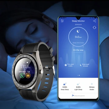 KEYA V5 Rotund Ceas Inteligent Bărbați Femei Full Touch de Redare Muzică Bluetooth SIM Apel TF Afaceri Sport Smartwatch pentru Android IOS