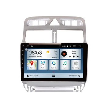 Masina stereo radio android 9.0 navigare player gps pentru peugeot 307 307cc 307sw 2004-2013 multimedia video wifi 2din 2 din autor