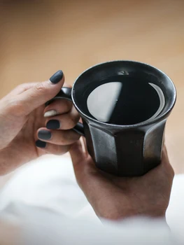 Minimalist Rezistente la Căldură Japoneză Cana Ceramica Decor Cappuccino Ceașcă de Cafea Accesorii Personalizate Cana Tazas Cupa EH50MU