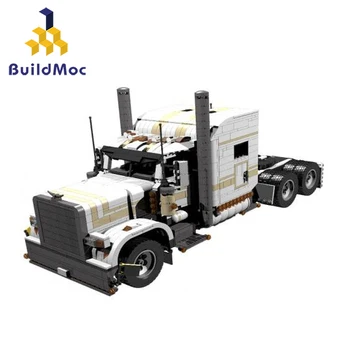 MOC 6138 Inginerie high-tech Camion Benă Blocuri Vehicul Masina de Cărămizi Set de Învățământ DIY Jucarii pentru Copii Baieti