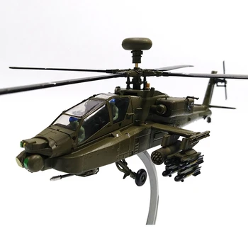 NE-AH-64 Apache Armate Elicoptere Avioane -1/72 Scară Turnat din Aliaj de Avion Casa Model de Colecție Ornamente