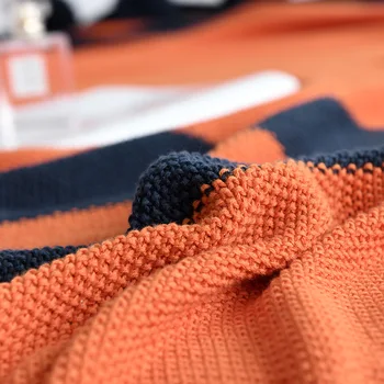 Noua culoare de potrivire bumbac tricot pătură de aer condiționat pătură imitație de cașmir mingea Nordic decor acasă sezoane universal