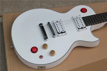 Personalizat rosewood fingerboard alb chitara Electrica Upgrade-break switch hardware-ul de aur în stoc 531