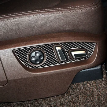 Potrivit pentru Audi Q7 din fibra de carbon loc pentru butonul de reglare a comutatorului cu cheie accesorii din fibra de carbon modificarea