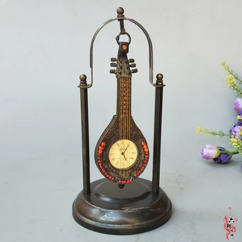 Rare Vechi Qing royal ceas ALAMĂ \ ceas mecanic #2,se poate lucra, cu mark, violoncel, transport Gratuit