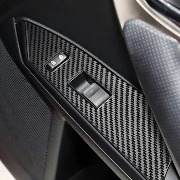 Real fibra de carbon geamul Mașinii de ridicare panou decora accesorii Auto potrivit Pentru Lexus CT 2011-2017