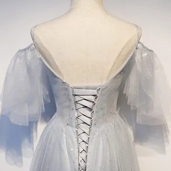 Real gri cu paiete, volane rochie lunga rochie medieval Renașterii rochie de printesa Sissi Cosplay Victorian/Belle Marie Mingea