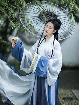 Tradițională Chineză Rochie Hanfu Femeile Antice Dinastiei Tang Costume De Dans Retro Elegant Hanfu Zână Rochie De Performanță Etapă