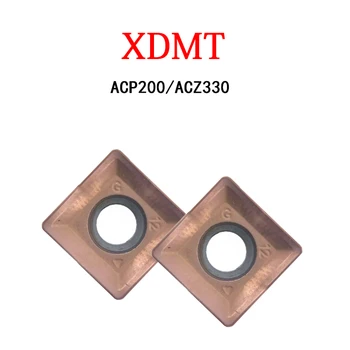XDMT de Cotitură Insertii Eficient Și Durabil XDMT120408PDEN-G ACP200 XDMT120408PDER-S XDMT150408 PDEN-H ACZ330 XDMT15 XDMT12 Instrumente