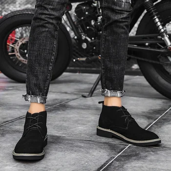 Zapatos Casuales Hombre Para Moda Casual Adidasi De Agrement Pantofi Barbati Sport Respirabil Primăvară Neagră Confortabil Barbati Din Piele
