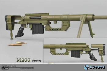 ZYTOYS 1/6 Scară Arme Gun Model M200 Nouă Versiune de Trei Culori (non-Launchable) în Stoc pentru Vânzare